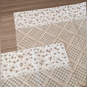 Springmaid vintage king pillowcases VTG bedding cotton sheets no iron wondercale